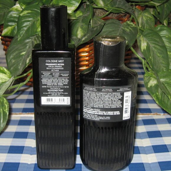 BBW Mens Eau So Navy Cologne Mist & 3 In 1 Hair Face & Body Wash Lot of 2 NEW - Picture 3 of 3